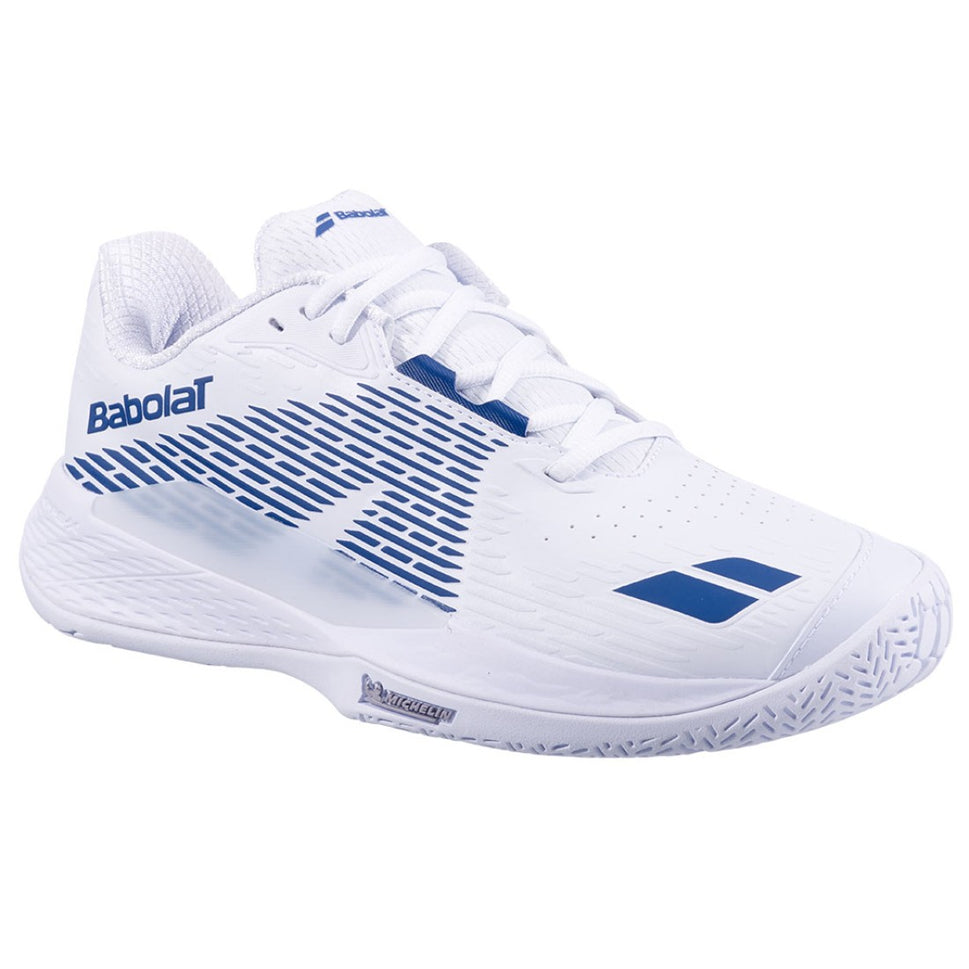 Мъжки маратонки Babolat Propulse Storm AC M White/Dark Blue