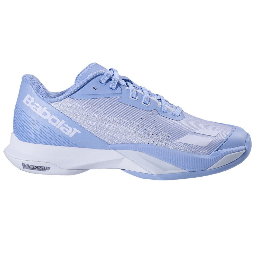 Babolat Jet Mach 4 CLAY W Lavender/White Women's Tennis Shoes at AllCourt