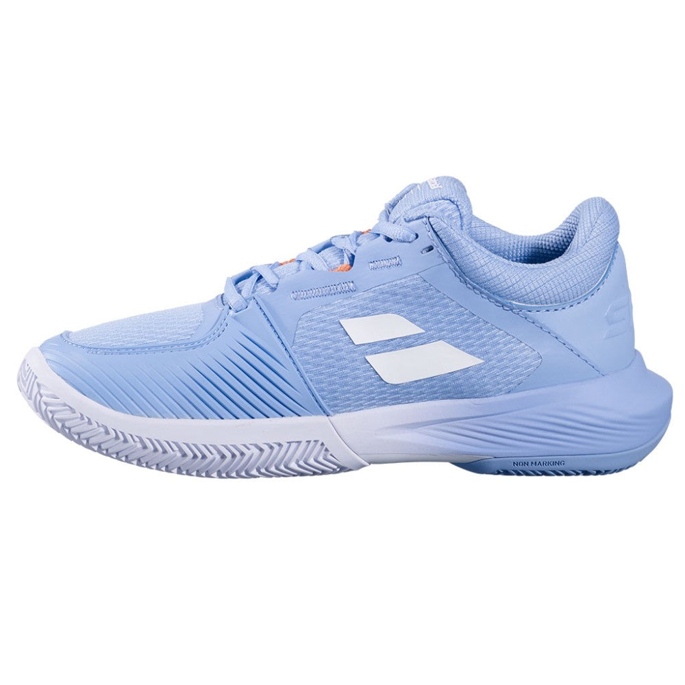 Women's Babolat SFX 4 Clay W Forever Blue tennis shoes at AllCourt, detail 2