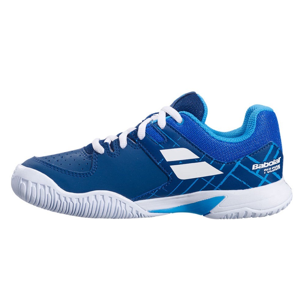 Kids' Babolat Pulsion AC JR Estate Blue/White sneakers - tennis shoes at AllCourt, detail 2