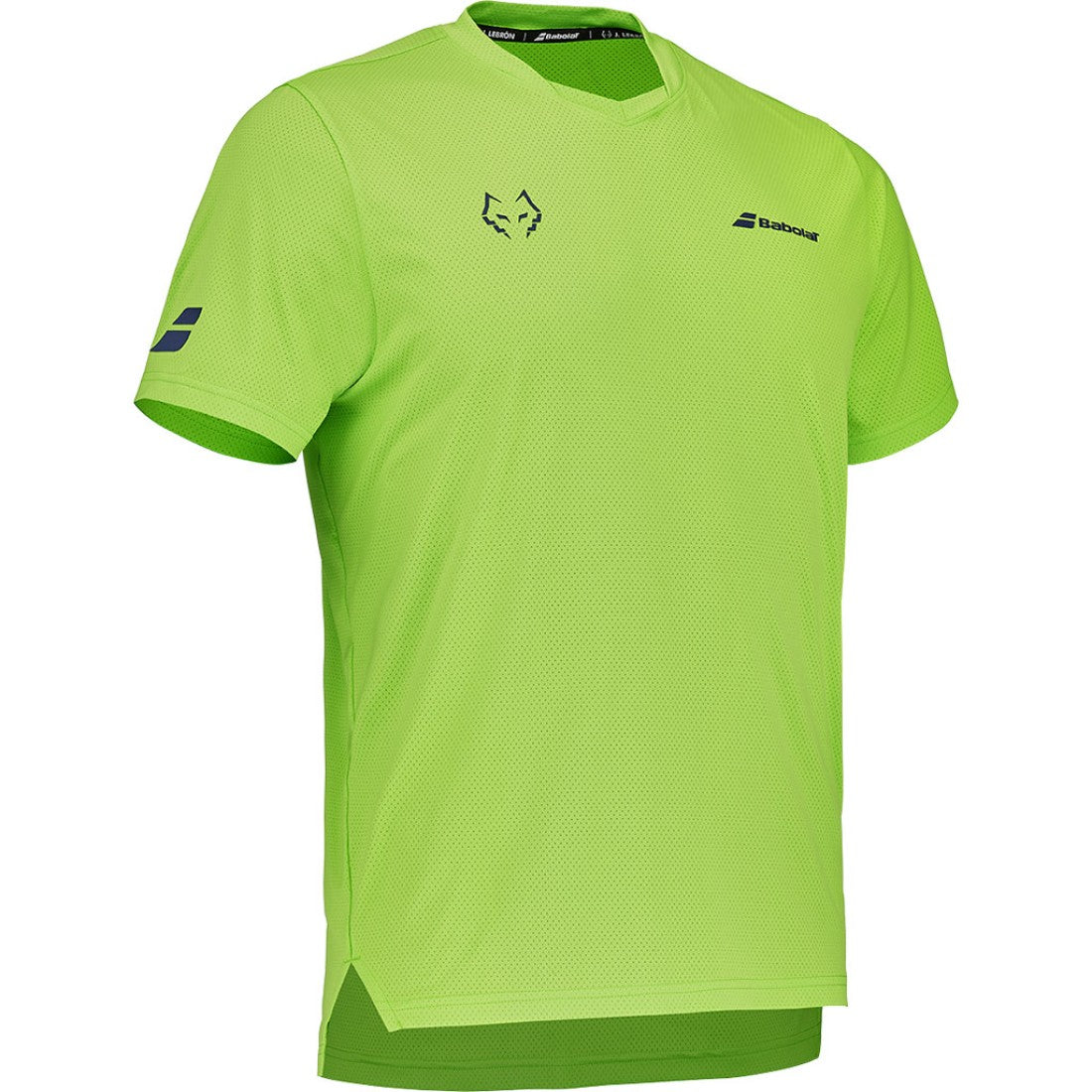 Мъжка тениска Babolat Crew Neck Tee J Lebron Green Flash