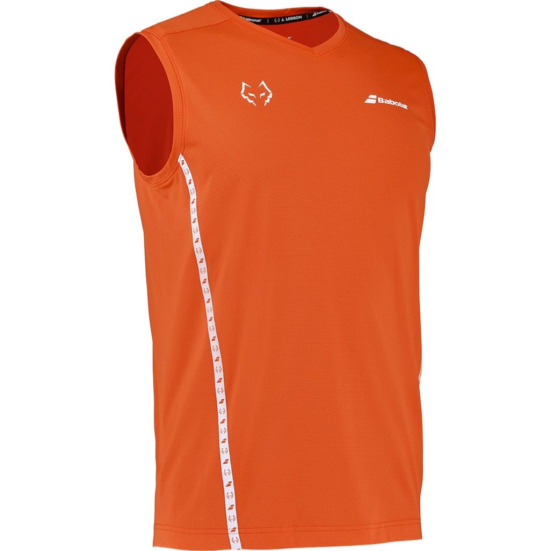 Мъжки падел потник Babolat Mucle Tank J Lebron Red Orange