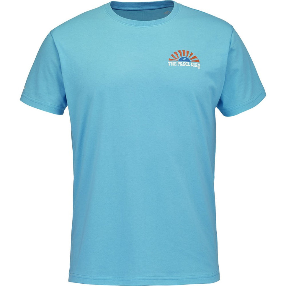 Мъжка тениска Babolat Perf Cotton Tee Scuba Blue