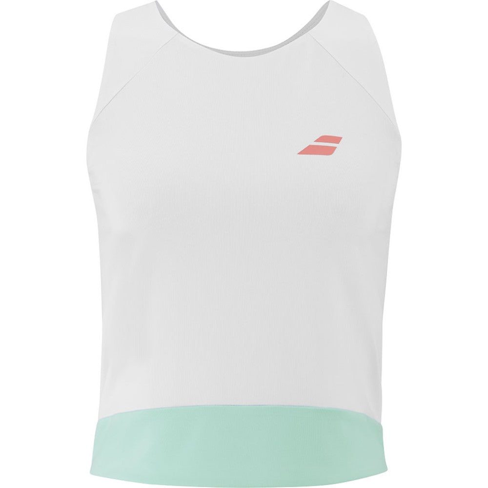 Дамски потник Babolat Perf Tank White