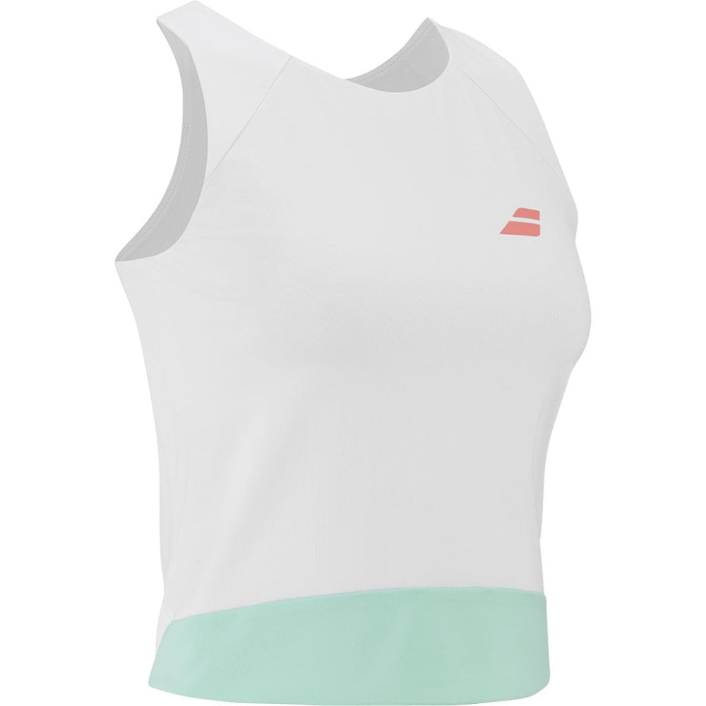 Дамски потник Babolat Perf Tank White