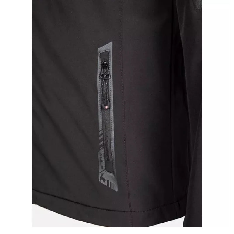 Мъжко туристическо яке AULP Nevim Softshell Black