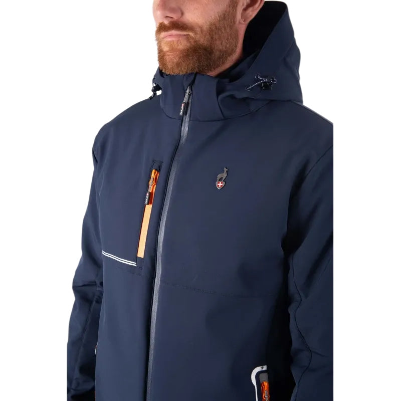 Мъжко ски яке AULP Vagon Navy