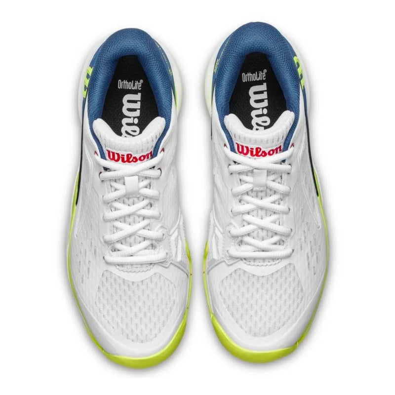 Детски маратонки Wilson Rush Pro Ace Junior Snow White/Ensign Blue