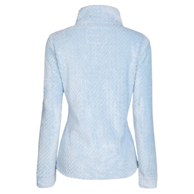 Дамско поларено горнище AULP Becco Light Blue