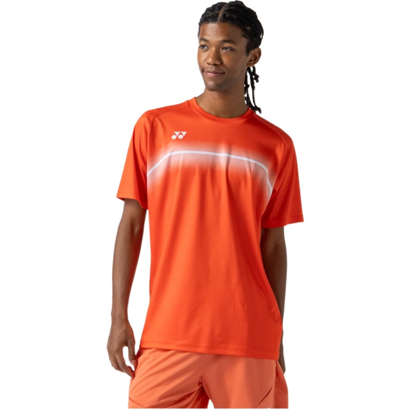 Мъжка тениска Yonex 16859 Cyber Orange