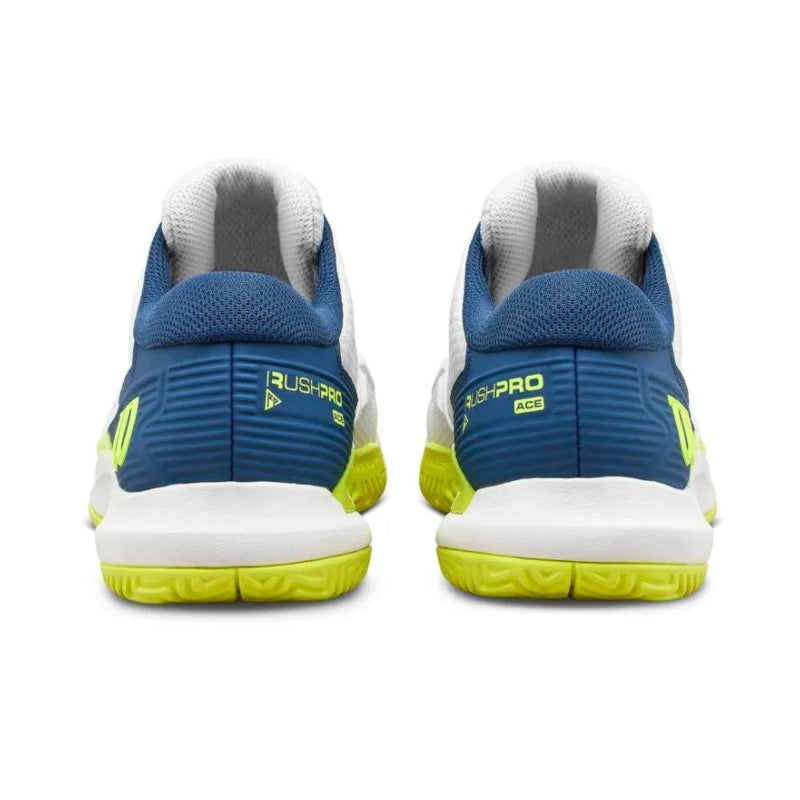 Детски маратонки Wilson Rush Pro Ace Junior Snow White/Ensign Blue