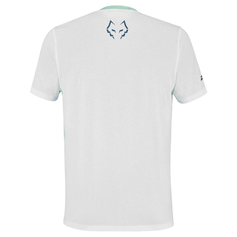 Мъжка тениска Babolat Crew Neck Tee Juan Lebron White