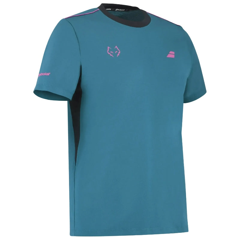 Мъжка тениска Babolat Crew Neck Tee Juan Lebron Blue