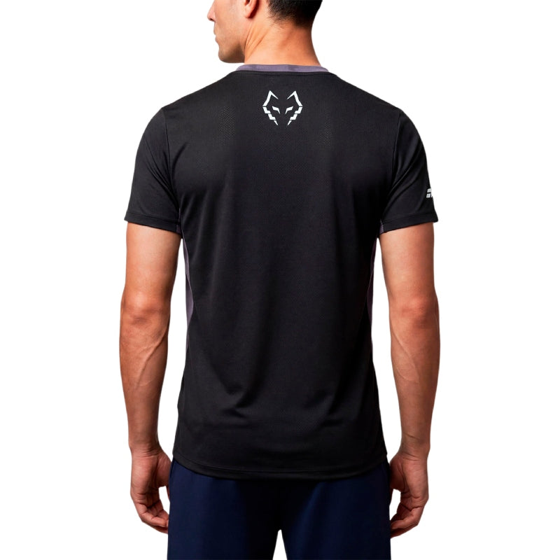 Мъжка тениска Babolat Crew Neck Tee Juan Lebron Black