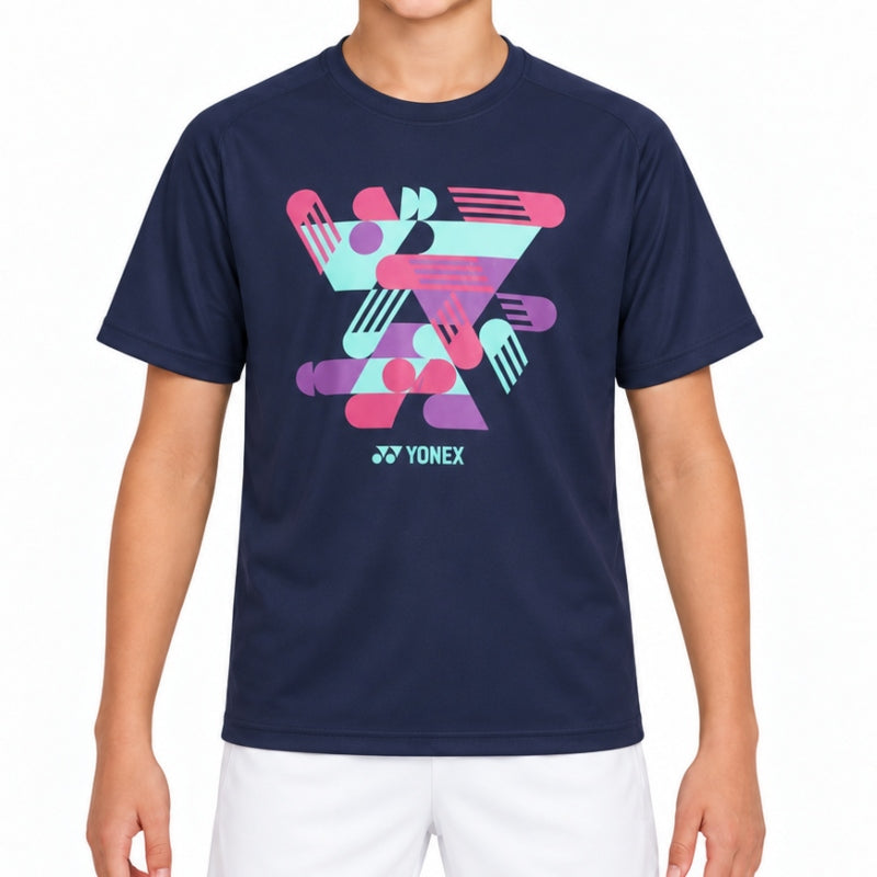 Детска тениска Yonex YJ0043 Junior Indigo Marine