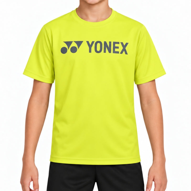 Детска тениска Yonex YJ0046 Junior Lime Yellow