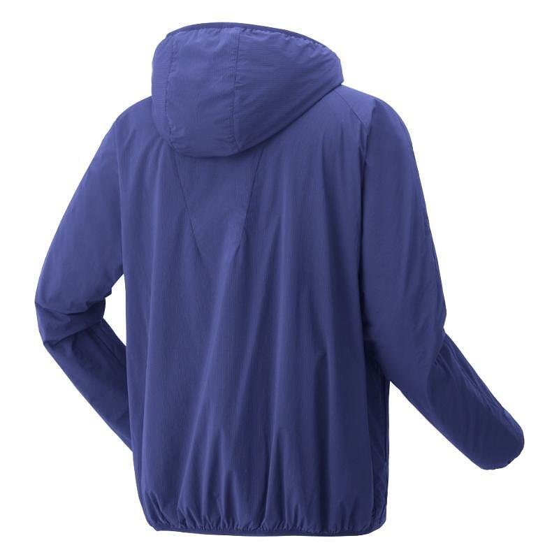 Hanorac Yonex 2025 Unisex Sweat Full Zip Hoodie, hanorac unisex cu fermoar, albastru, pentru tenis și sport