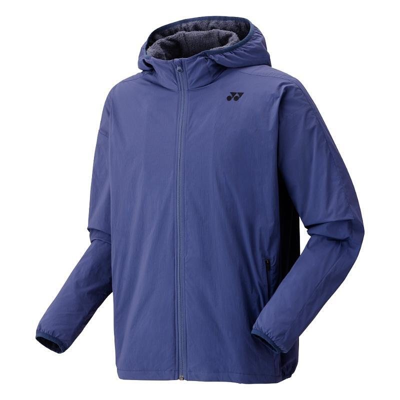 Hanorac Yonex 2025 Unisex Sweat Full Zip Hoodie - hanorac unisex albastru cu fermoar, pentru tenis, badminton și confort zilnic