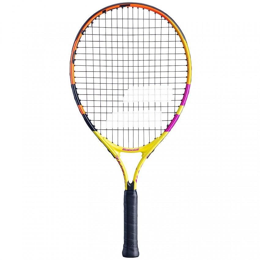 Тенис ракета Babolat Nadal Junior 21 S CV за деца 5-6 г., лека и удобна за млади тенис таланти.