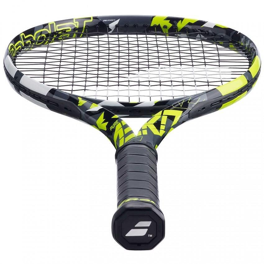 Rachetă de tenis Babolat Pure Aero Gen7 pentru spin și control, echipament modern de tenis pentru dominarea terenului