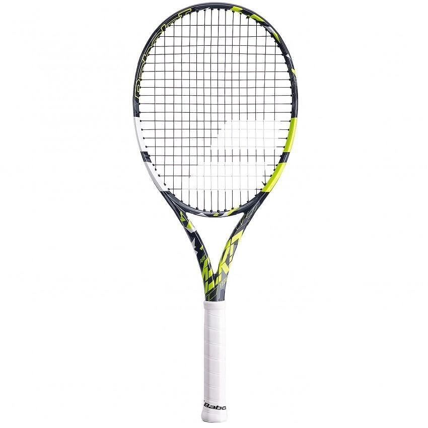 Rachetă de tenis Babolat Pure Aero Team Gen7 pentru spin și control, ideală pentru joc dinamic și echipament de tenis
