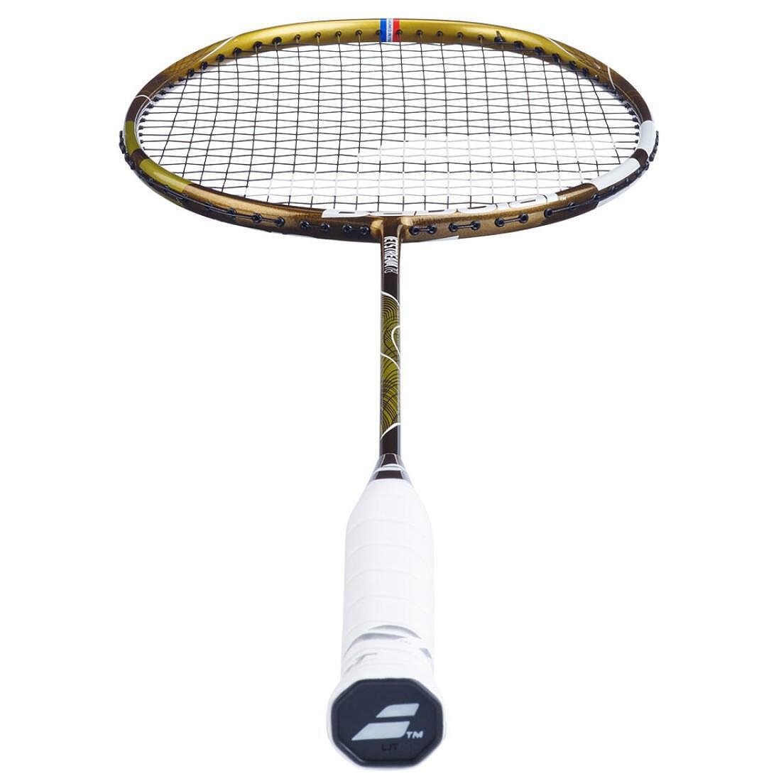 Badminton racket Babolat I-PULSE JETSTREAM 78 (strung) – a light and precise Babolat racket for defensive play
