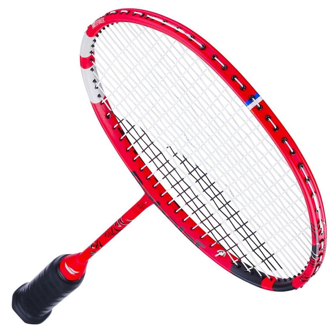 Badminton racket Babolat X-FEEL RISE (strung) for all-round control, comfort, and precise shots at the club.