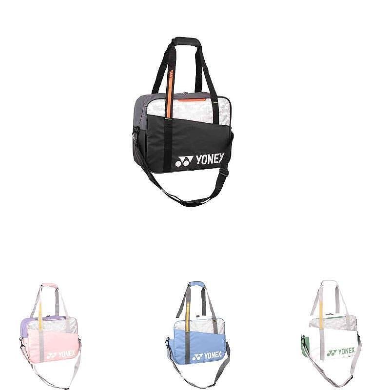 Yonex Club Compact Bag BLACK - black compact Yonex tennis bag, 75x10x25 cm, club line 2025