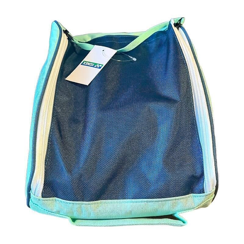 Geantă pentru pantofi sport Yonex Sports Shoe Bag Petrol/Mint – geantă de depozitare pentru pantofi sport cu fermoar