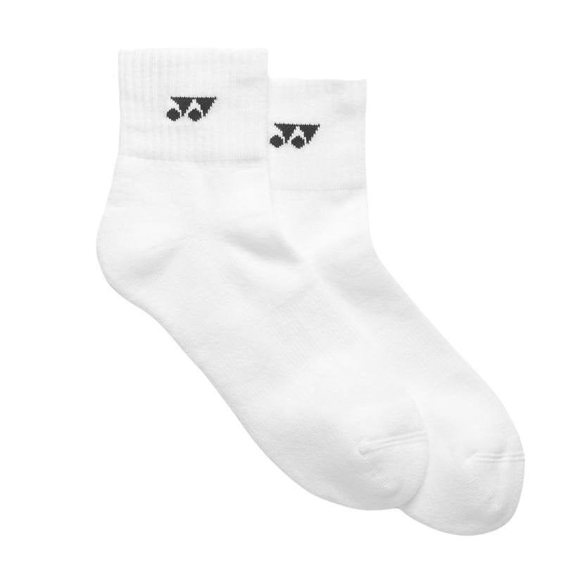 Чорапи Yonex 19254 White (3 чифта) – бели спортни чорапи Yonex за комфорт и стабилност при тенис, падел и бадминтон