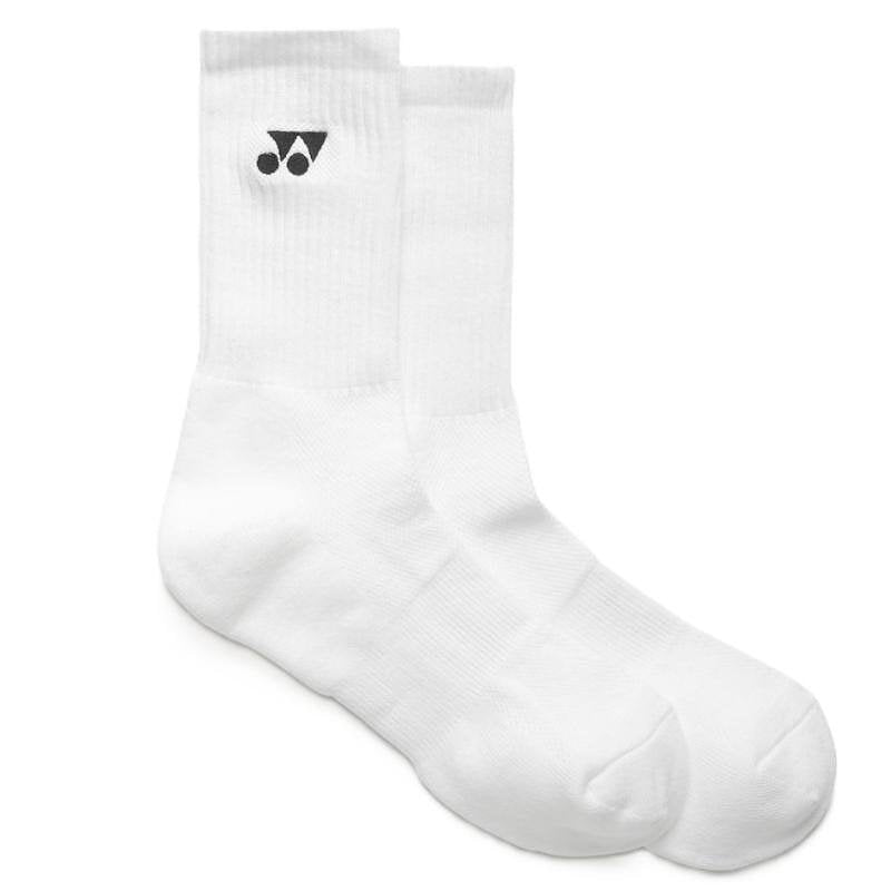 Чорапи Yonex 19256 White (3 чифта) бели спортни чорапи Yonex за комфорт и стабилност при тенис, падел ракети и тенис екипировка