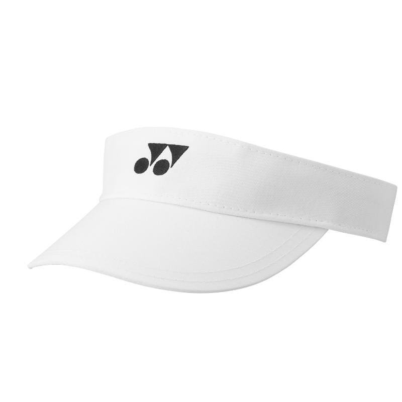 Women's Yonex VISOR 40113 White visor – a stylish white visor for tennis gear and comfort on the court.