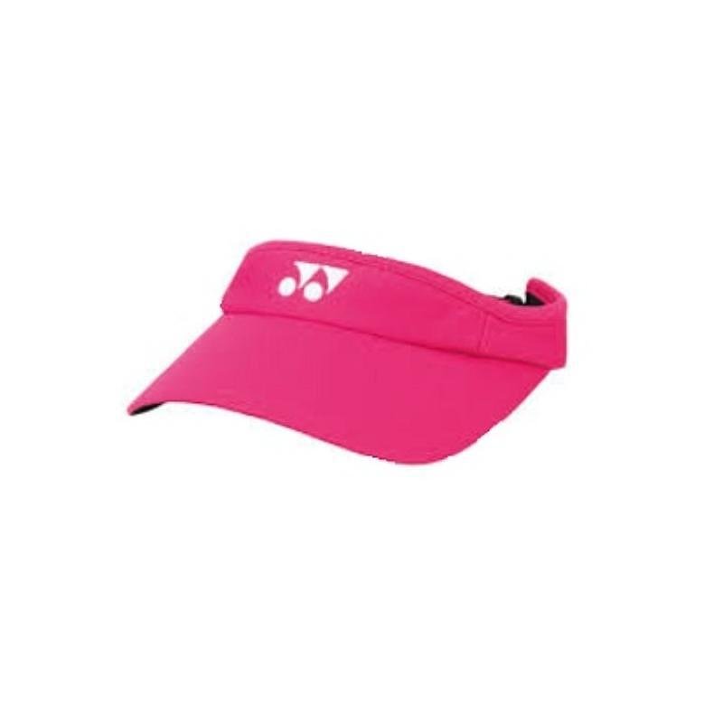 Дамска козирка Yonex VISOR 441 - черен, бял, розов – розова спортна козирка Yonex с регулируема закопчалка.