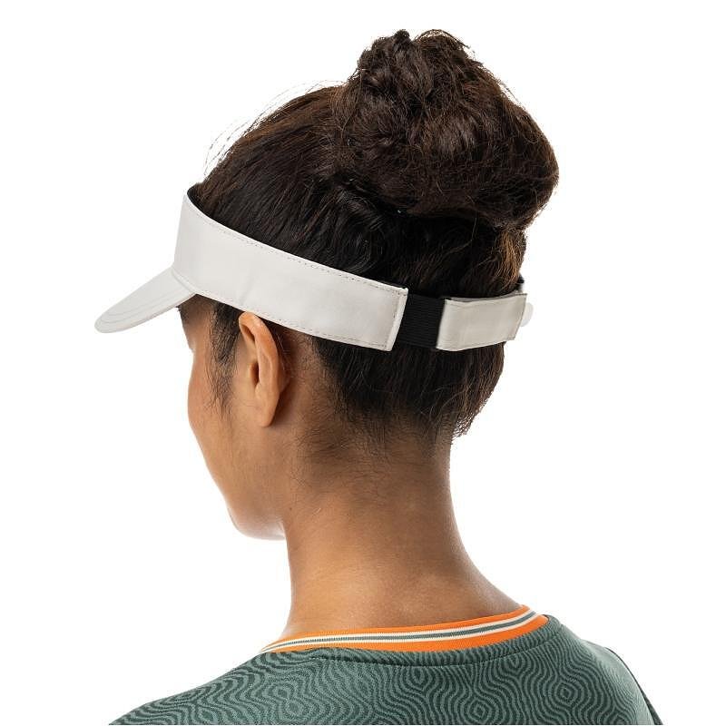 Дамска козирка Yonex Visor - sand за тенис, UV защита и комфорт; подходяща за тенис екипировка, тенис ракети и тенис магазин