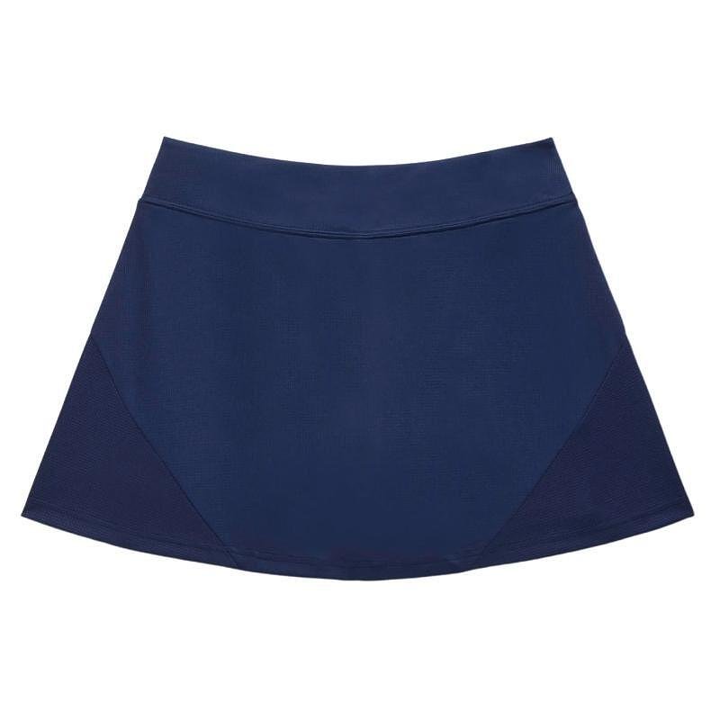 Yonex 26194J Girls' Skirt (with inner shorts) Dark Navy - sporty dark navy skirt for badminton and tennis with comfort and freedom of movement