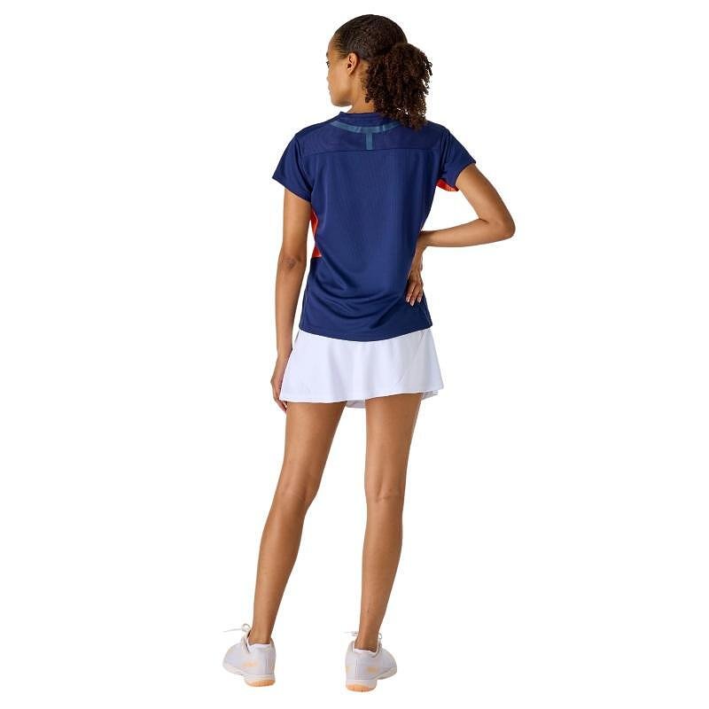 Yonex 26194J Kids' Skirt (with shorts) White for badminton and tennis, white sports skirt with built-in shorts