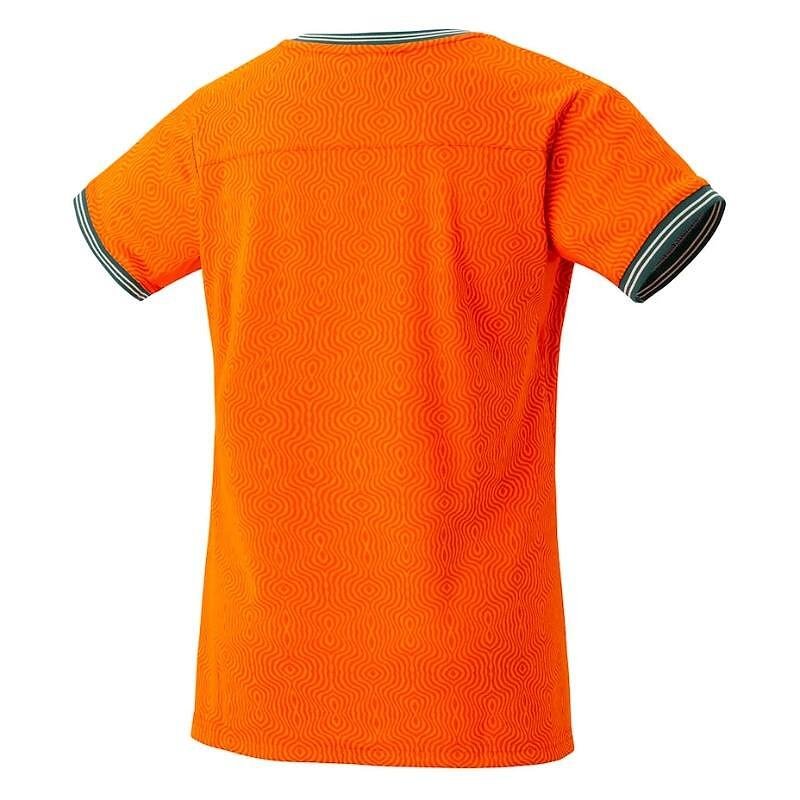 Tricou de damă Yonex 20758 Bright Orange Roland Garros, tricou sportiv Yonex în culori vii