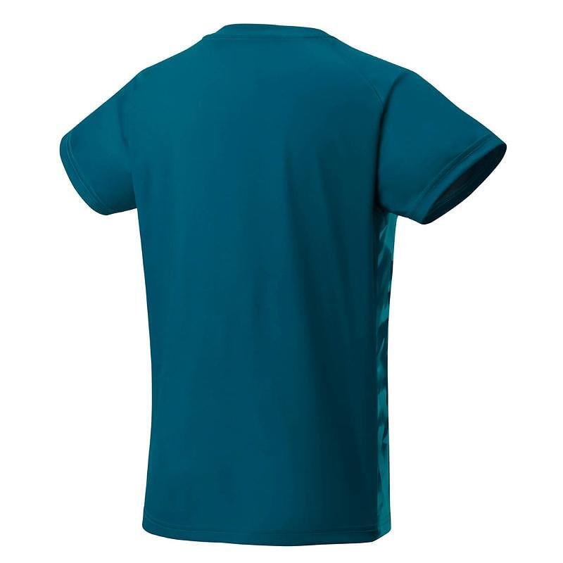 Tricou de damă Yonex CREW NECK SHIRT Albastru-Verde - tricou sport elegant cu protecție UV și material cu uscare rapidă