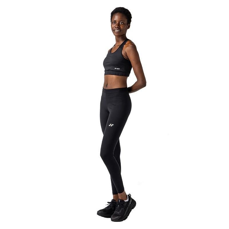 Women's Yonex 42028/42022 Black leggings – black sports leggings for training, tennis, badminton and fitness