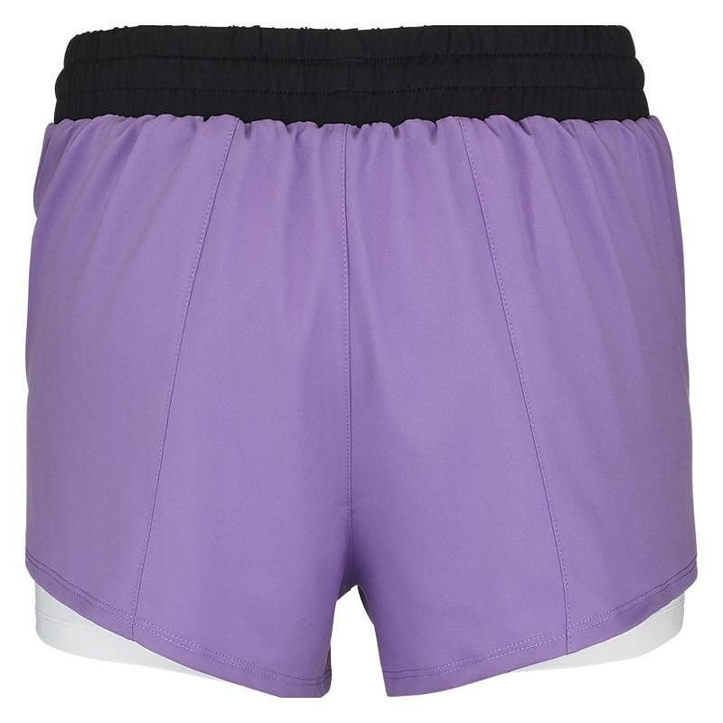 Women's Babolat PADEL SHORT shorts - english lavender for padel, comfort and freedom of movement with built-in short liner