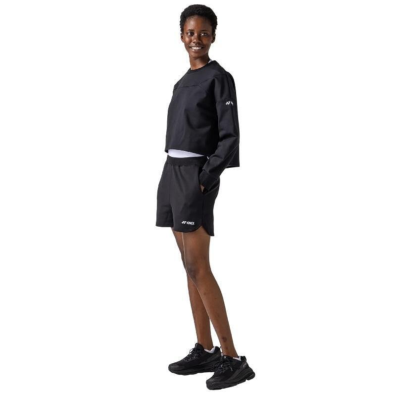 Women's Yonex 37009 Black shorts for tennis and badminton, stylish and comfortable sports shorts