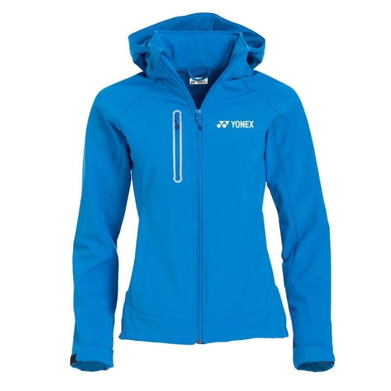 Дамско яке Yonex Softshell Royal Blue, спортно яке Yonex в кралско синьо, дамско яке за тенис и падел