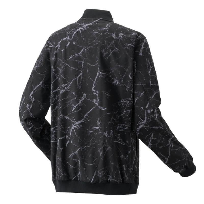 Women's Yonex Warm-up Jacket CLUB TEAM Black - black Yonex training jacket for workouts and comfort