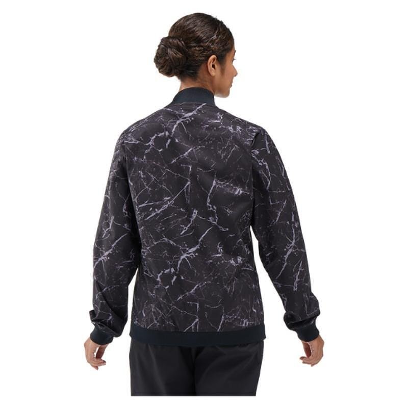 Women's Yonex Warm-up Jacket CLUB TEAM Black, black Yonex training jacket for workouts and comfort