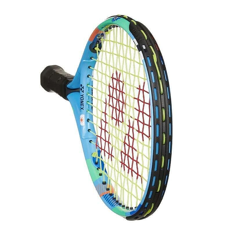 Rachetă de tenis Yonex Junior 17 Ocean Blue pentru copii, o rachetă de tenis ușoară și confortabilă pentru tehnică și control pe teren
