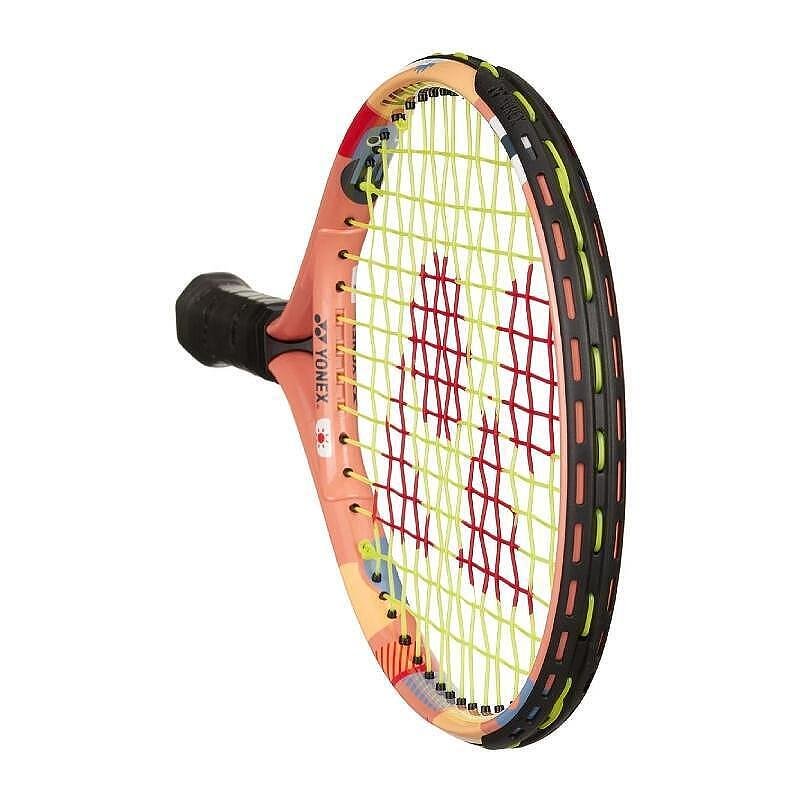 Rachetă de tenis Yonex Junior 17 Coral Orange pentru copii, ușoară și comodă pentru control și tehnică corectă