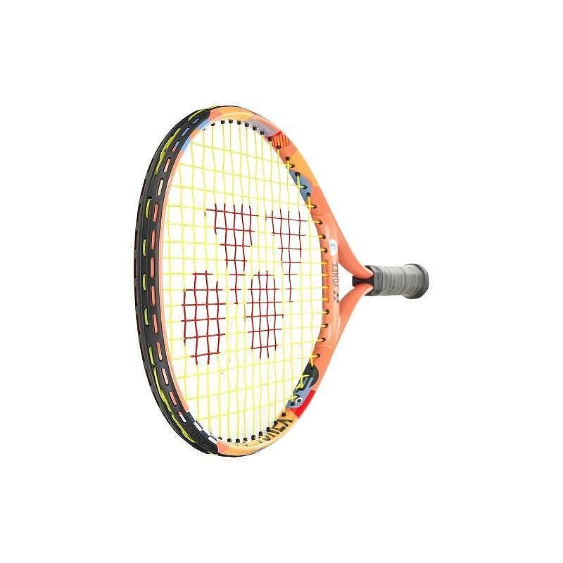 Rachetă de tenis Yonex Junior 21 Coral Orange pentru copii, ușoară și confortabilă, cu control pentru tehnică corectă
