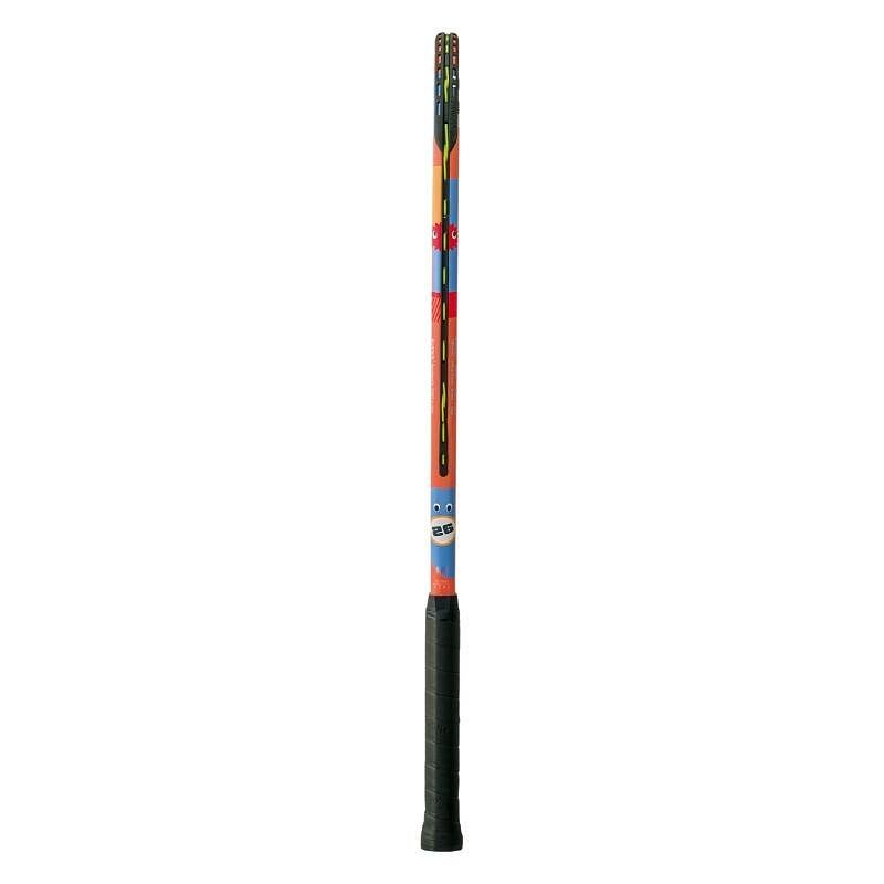 Rachetă de tenis Yonex Junior 26 Coral Orange pentru copii de 10-11 ani, ușoară și comodă, 26 inch, cu husă