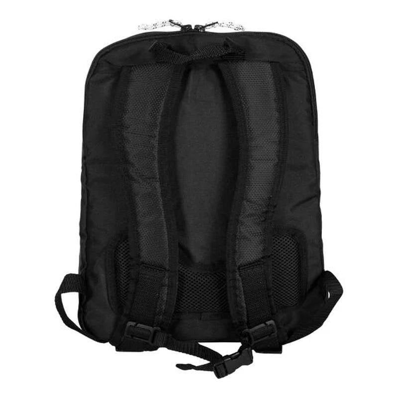 Head Tour Kids 14L black backpack, lightweight kids' tennis backpack with comfortable straps and compartments for gear