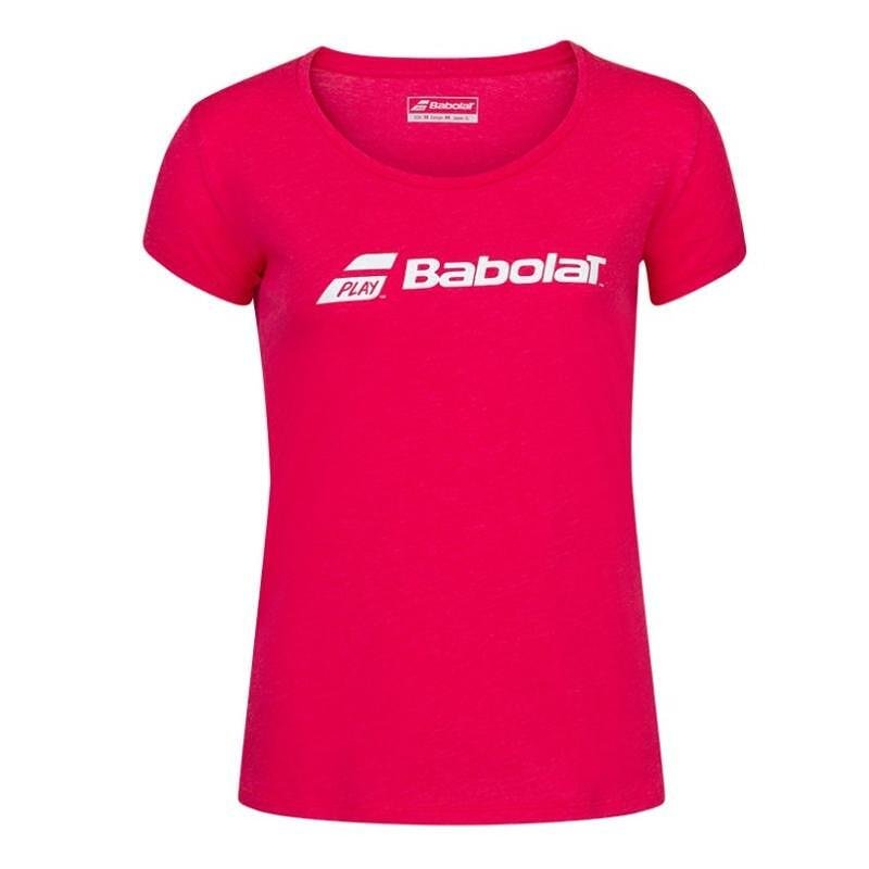 Tricou pentru copii Babolat EXERCISE BABOLAT TEE GIRL - red rose, tricou sport roșu pentru fată Babolat